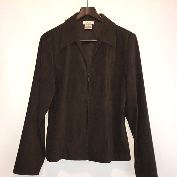 AGB Byer California Brown Jacket Size 13 - Picture 1 of 8